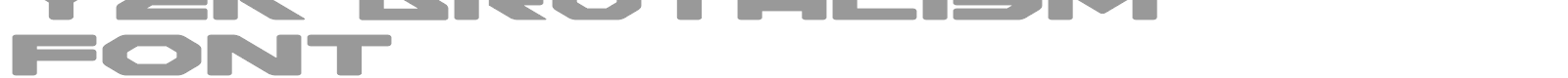 Y2K Brutalism font preview